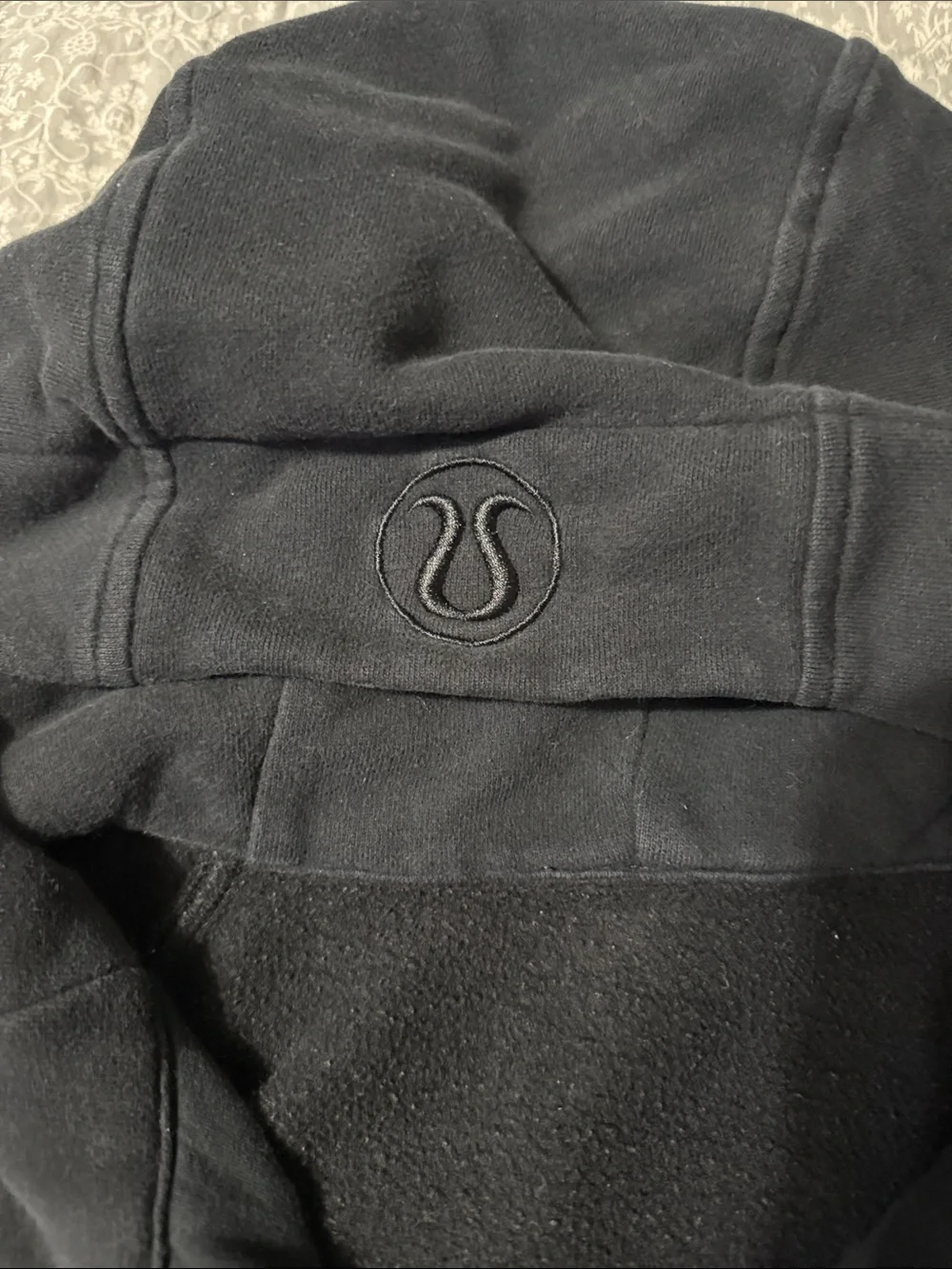 lululemon athletica Black Full-Zip Hooded Jacket